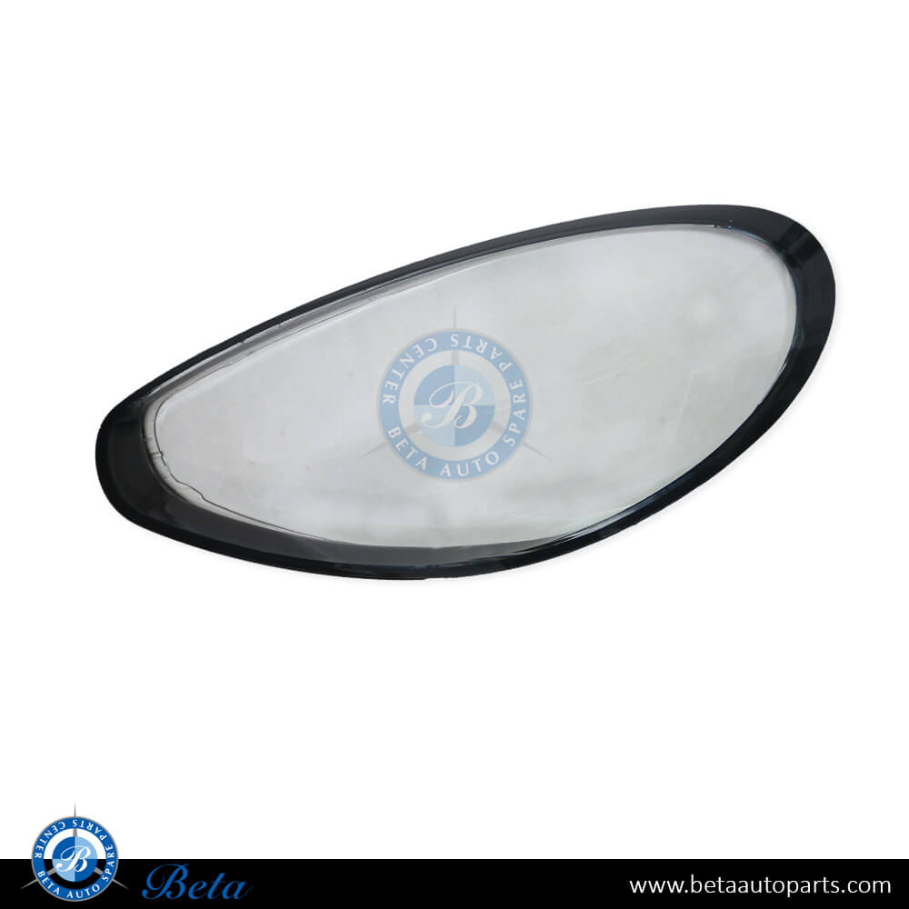 Left Side Headlamp Lens for Porsche Panamera 2014-2016 models, Part Number 97063116954 Left Side Headlamp Lens for Porsche Panamera 2014-2016 models, Part Number 97063116954